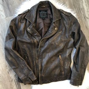 Lucky Brand Black Label Leather Jacket